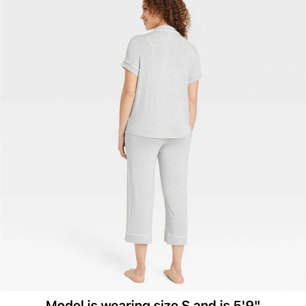 Women's Gray Pajama Set